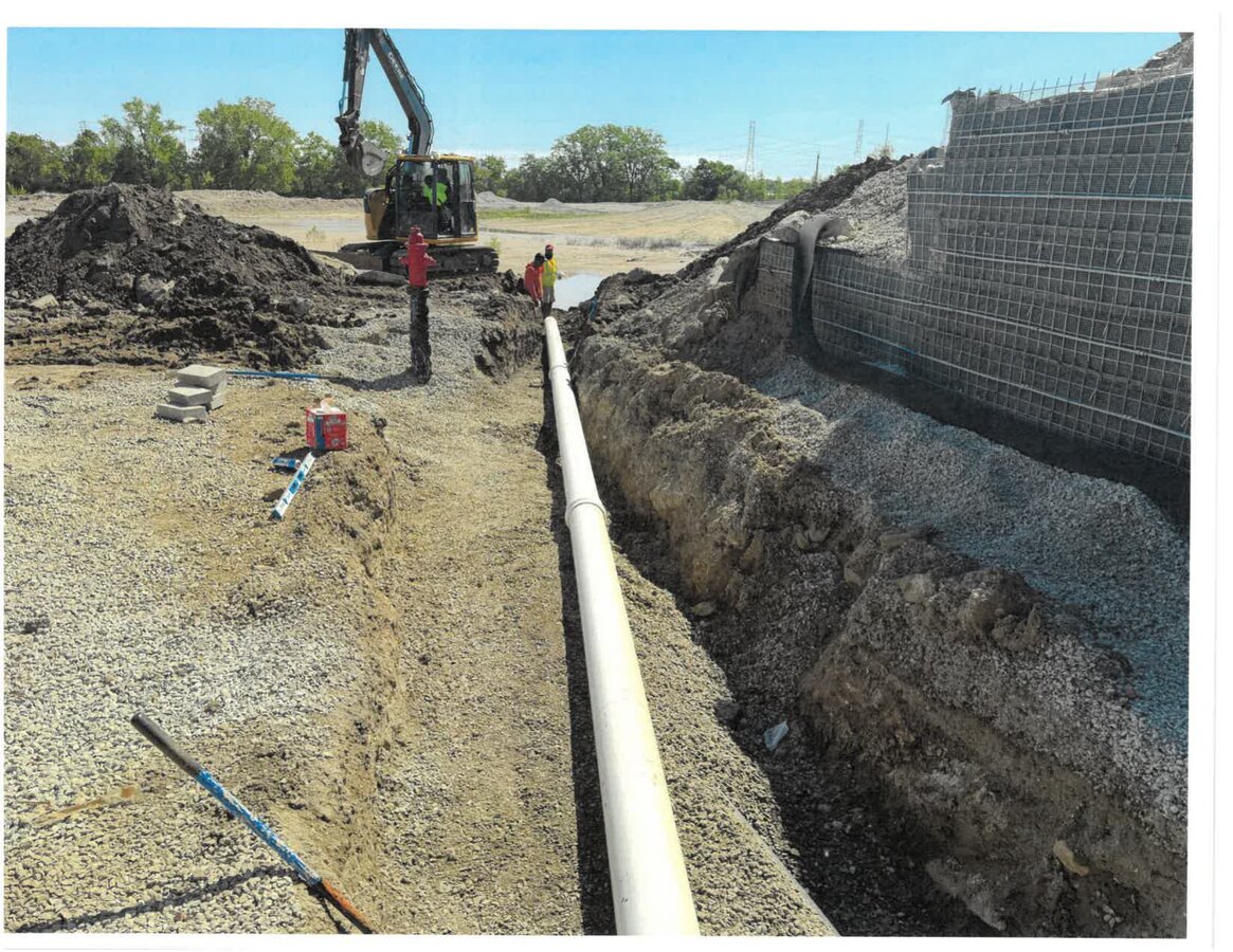 Blue Lake Drainage & Gabion Wall